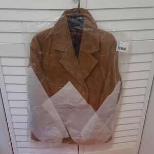 Women's Suede Fringe Coat